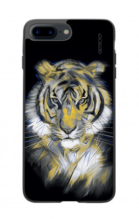 Apple iPhone 7/8 Plus White Two-Component Cover - Neon Tiger