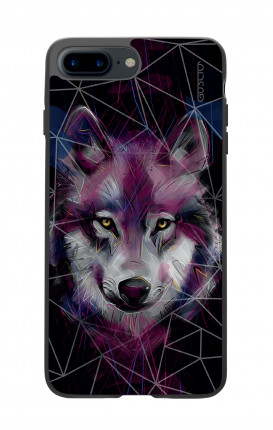 Apple iPhone 7/8 Plus White Two-Component Cover - Neon Wolf
