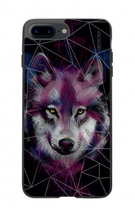 Cover Bicomponente Apple iPhone 7/8 Plus - Lupo neon