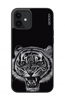 Cover Bicomponente Apple iPhone 12 MINI - Tigre nera