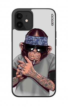Apple iPhone 12 5.4" Two-Component Cover - Chimp with bandana