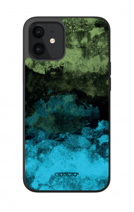 Cover Bicomponente Apple iPhone 12 MINI - Mineral BlackLime