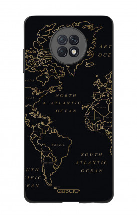 Two components case Xiaomi Redmi Note 9T 5G - Planisphere Black