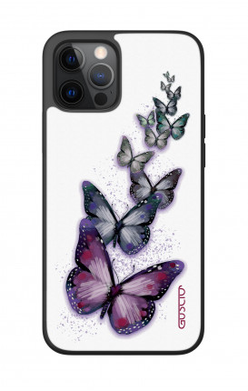 Cover Bicomponente Apple iPhone 12/12 PRO 6.1" - Volo di farfalle