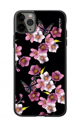 Apple iPh11 PRO MAX WHT Two-Component Cover - Cherry Blossom