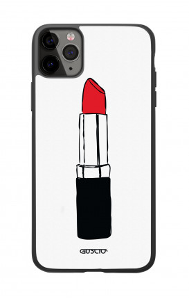 Apple iPh11 PRO MAX WHT Two-Component Cover - Red Lipstick
