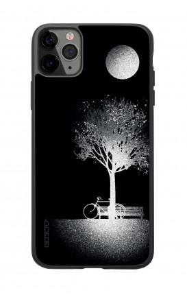 Apple iPh11 PRO MAX WHT Two-Component Cover - Moon and Tree