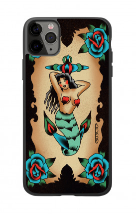 Cover Bicomponente Apple iPhone 11 PRO MAX - Old school Tattoo sirena