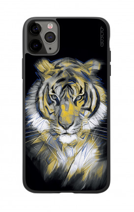 Apple iPh11 PRO MAX WHT Two-Component Cover - Neon Tiger