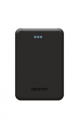 Powerbank 2 USB 5000mAh Soft Touch Black - Neutro