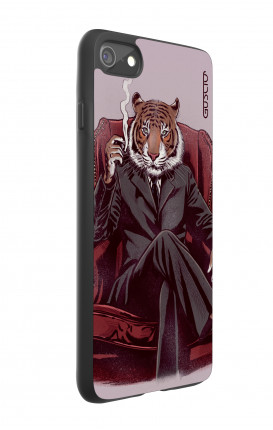 Apple iPhone 7/8 White Two-Component Cover - Elegant Tiger