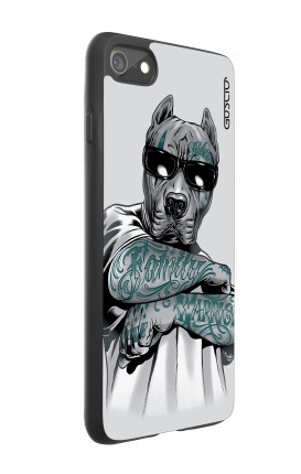 Cover Bicomponente Apple iPhone 7/8 - Pitbull tatuato