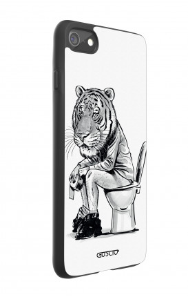 Cover Bicomponente Apple iPhone 7/8 - Tigre al cesso