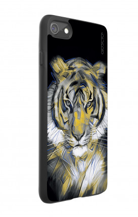 Apple iPhone 7/8 White Two-Component Cover - Neon Tiger