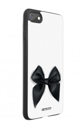Apple iPhone 7/8 White Two-Component Cover - Black Bow