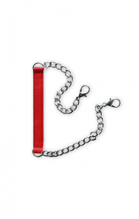 CHAIN_Hand Strap + PU_RED - Neutro