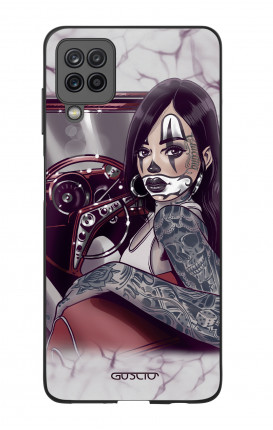 Samsung A12 Two-Component Cover - Chicana Pin Up on her way