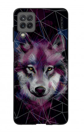Samsung A12 Two-Component Cover - Neon Wolf