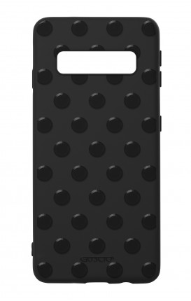 Rubber case Samsung S10 - Polka Dot