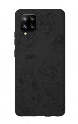 Rubber Case Sam A42 BLK - Peonie