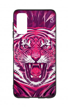 Cover Bicomponente Samsung S20 - Aesthetic Pink Tiger