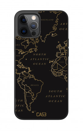 Apple iPhone 12 6.1" Two-Component Cover - Planisphere Black