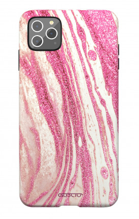 Soft Touch Case Apple iPhone 11 PRO - Marble Panna e Fragola