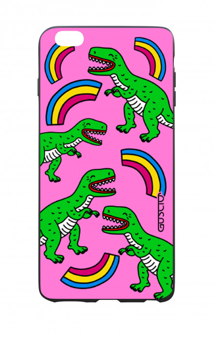 Apple iPhone 6 WHT Two-Component Cover - T-Rex pattern