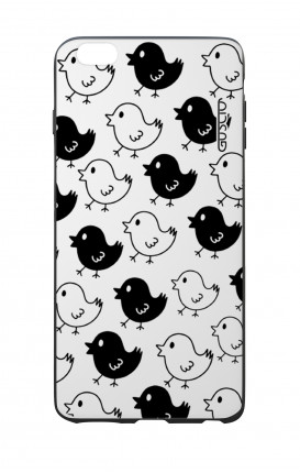 Cover Bicomponente Apple iPhone 6/6s - Pulcini Bianco e Nero