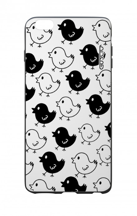 Apple iPhone 6 WHT Two-Component Cover - Black & White Chicks
