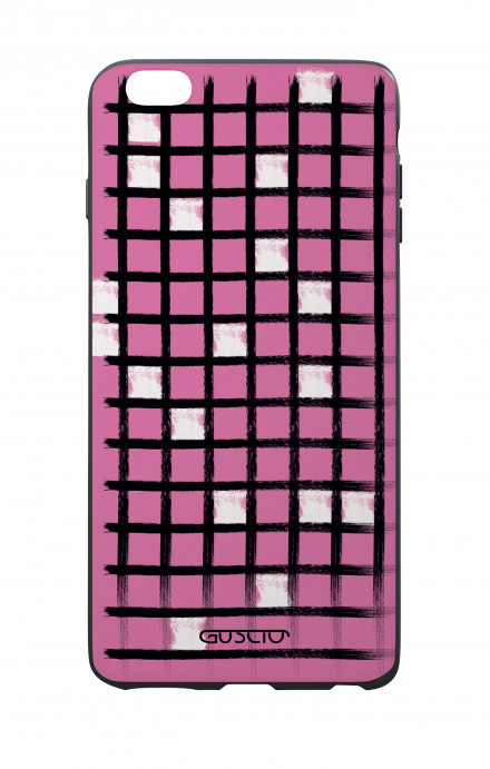Cover Bicomponente Apple iPhone 6/6s - Cruciverba rosa