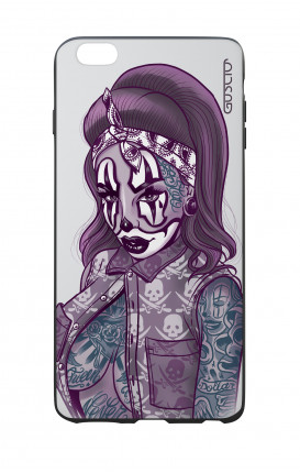 Apple iPhone 6 WHT Two-Component Cover - Chicana Pin Up Clown