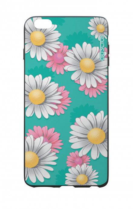 Apple iPhone 6 WHT Two-Component Cover - Daisy Pattern