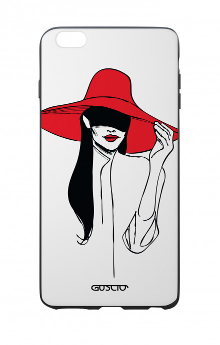 Apple iPhone 6 WHT Two-Component Cover - Red Hat