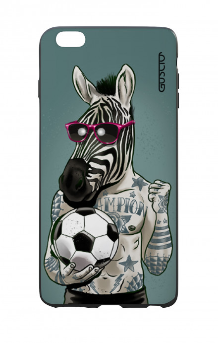 Apple iPhone 6 PLUS WHT Two-Component Cover - Zebra