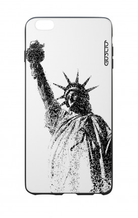 Apple iPhone 6 PLUS WHT Two-Component Cover - Statue of Liberty