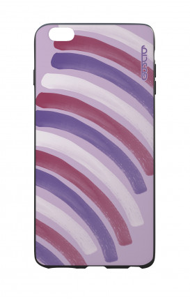 Cover Bicomponente Apple iPhone 6 Plus - Righe rosa