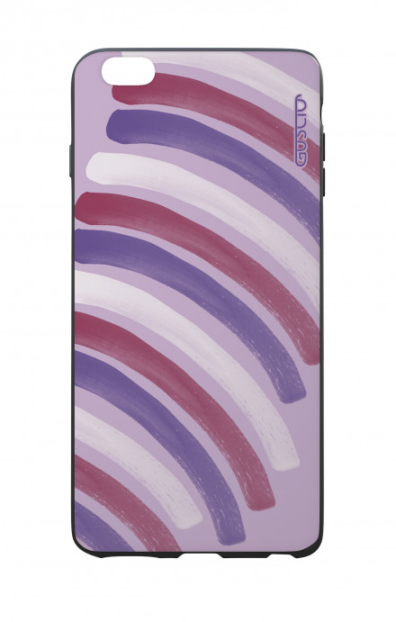 Apple iPhone 6 PLUS WHT Two-Component Cover - Pink Stripes