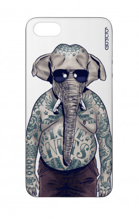 Cover Bicomponente Apple iPhone 5/5s/SE  - Uomo elefante bianco