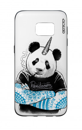 Samsung S7 WHT Two-Component Cover - WHT Pandacorn Tattoo