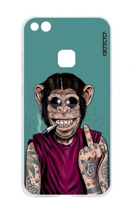 Cover Huawei P10 Lite - Monkey's always Happy