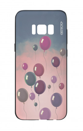 Samsung S8 White Two-Component Cover - Balloons