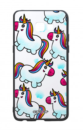 Samsung A5 2017 White Two-Component Cover - WHT Unicorn clouds