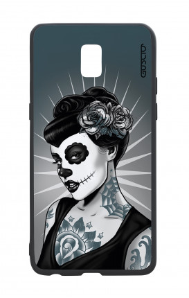 Samsung J5 2017 White Two-Component Cover - Calavera Grey Shades