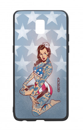 Samsung J5 2017 White Two-Component Cover - USA Pin Up