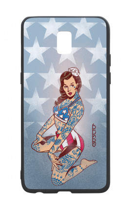 Cover Bicomponente Samsung J5 2017 - Pin Up Stelle e Strisce