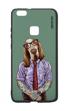 Cover Bicomponente Huawei P9Lite - Bracco italiano tatuato