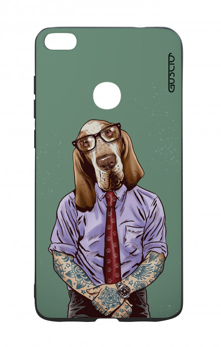 Huawei P8Lite 2017 White Two-Component Cover - Italian Hound