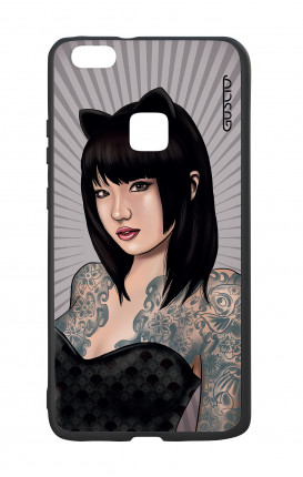 Huawei P10Lite White Two-Component Cover - Geisha modern