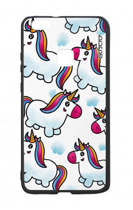 Huawei P10Lite White Two-Component Cover - WHT Unicorn clouds